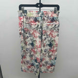 Athleta Women's Size 6 Multi-Color Floral Capris