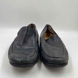 Ecco Men's Shoe Size 12 Black Leather Solid Loafers