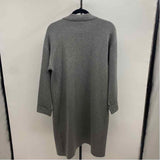 Max Studio Women's Size S Charcoal Solid Cardigan