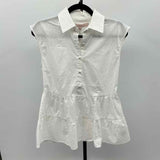 hutch Women's Size XS White Solid Tank
