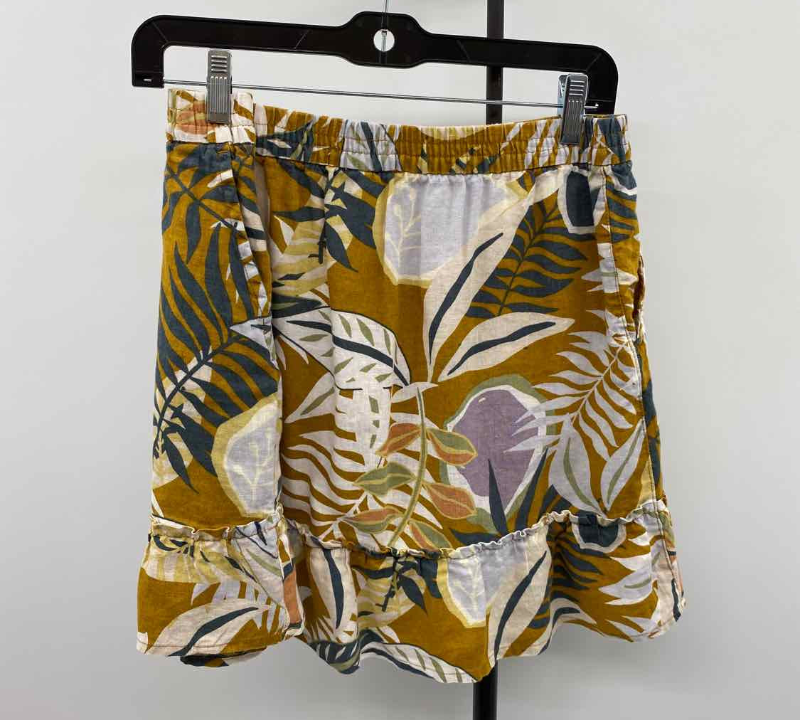 C&C California Women's Size 14 Brown Leaf Skirt