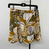 C&C California Women's Size 14 Brown Leaf Skirt