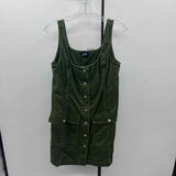 Gap Women's Size 6 Green Solid Dress