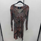 Maeve Junior's Size 14 Black fan Dress
