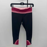 Lululemon Junior's Size 4 Black Stripe Leggings