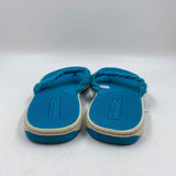 Sperry Women's Shoe Size 8 Turquoise Woven Flip Flops