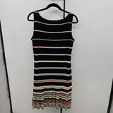 White House Black Market Women's Size 10 Black Stripe Dress
