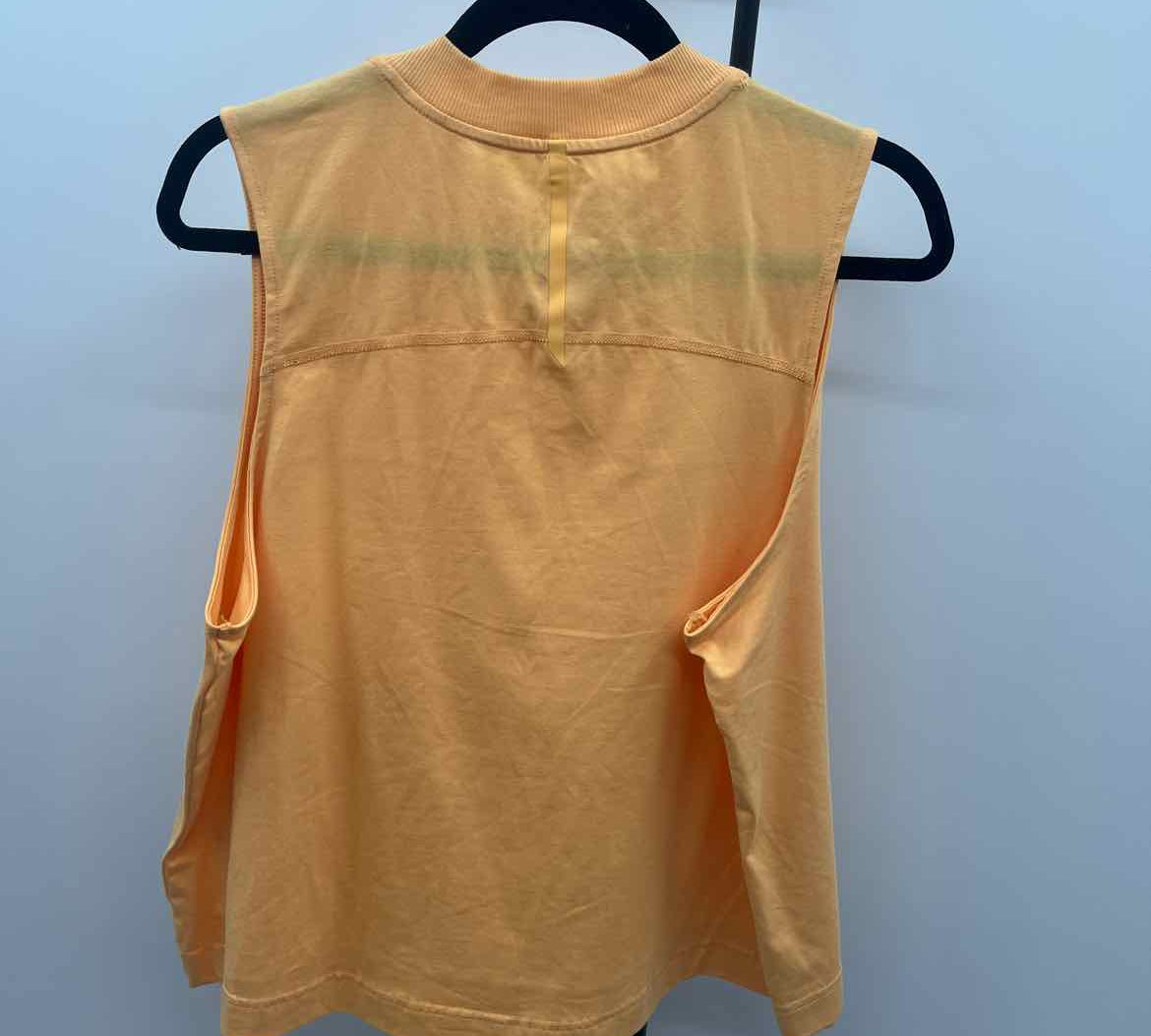 all in motion Women's Size XXL Yellow Solid Sleeveless Shirt