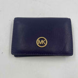 MICHAEL KORS Women's Purple Luxe pebbled Wallet