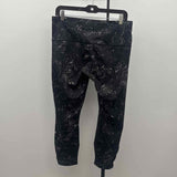 Lululemon Women's Size 10 Black Swirls Leggings