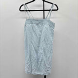 Zara Women's Size S Blue Solid Dress