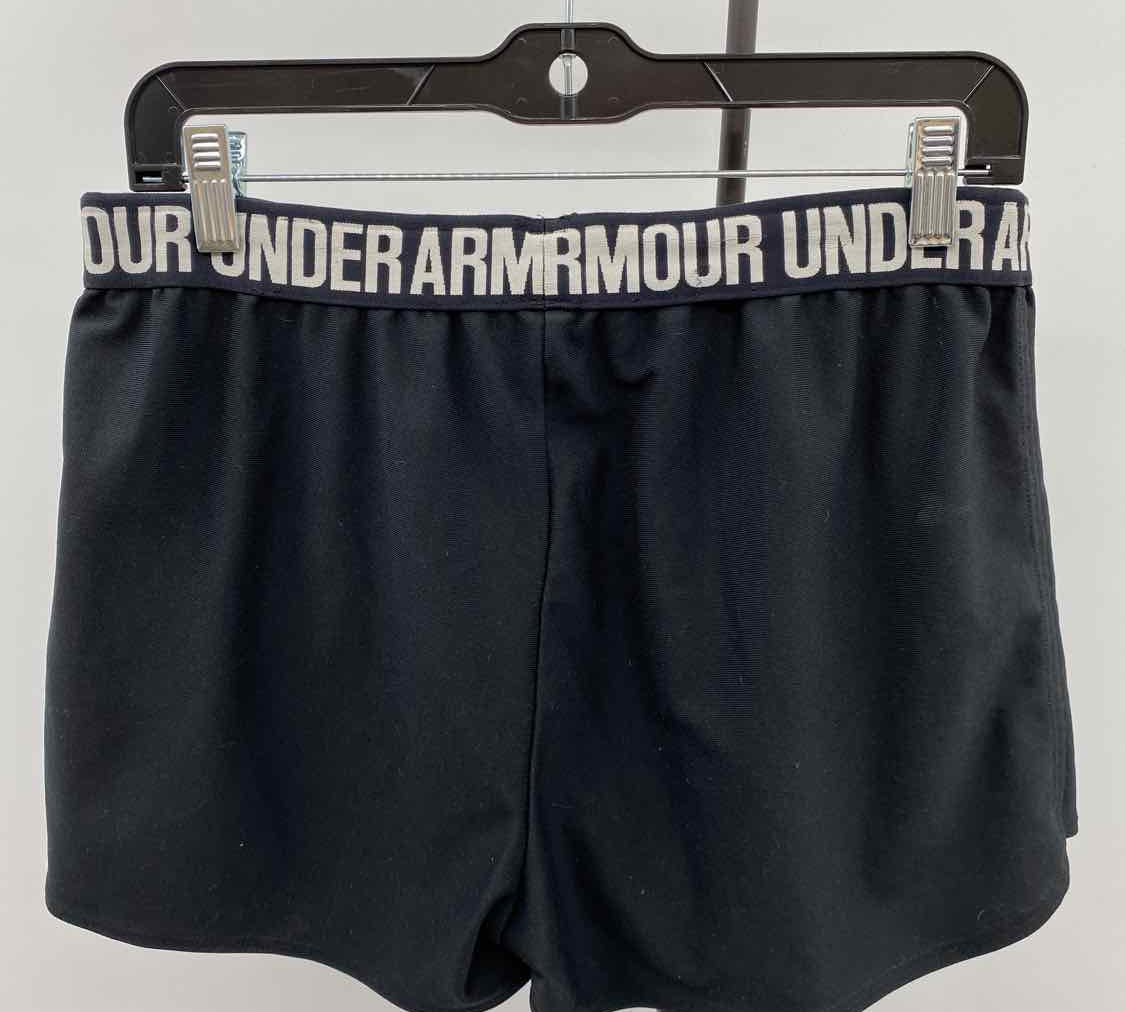 Under Armour Junior's Size XL Black Solid Shorts