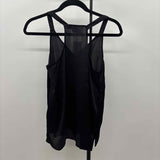 Maeve Women's Size S Black Solid Sleeveless Shirt
