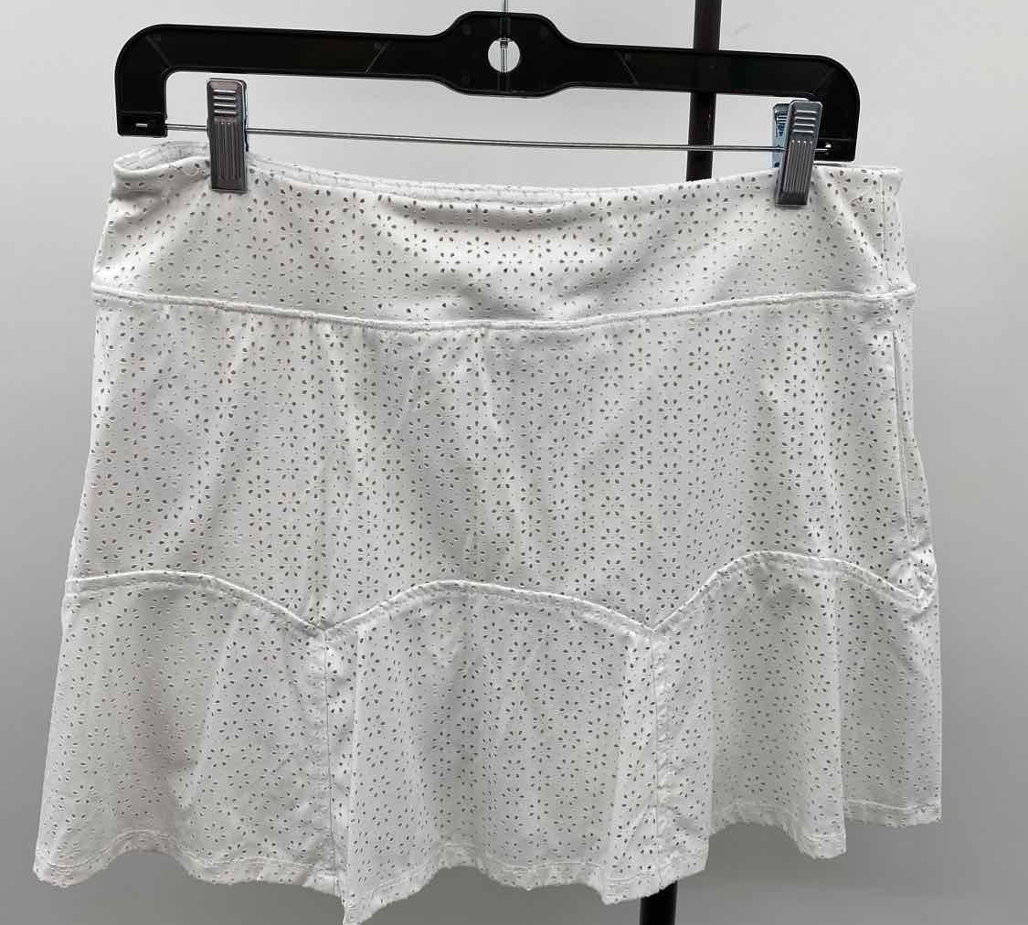 Aryeh Women's Size 6 White Laser Cut Skirt