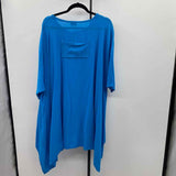 Oh My Gauze Women's Size One Size Blue Textured Coverup