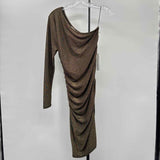 bishop + young Women's Size 6 Gold Shimmer Gown/Evening Wear