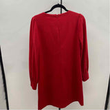 Chelsea 28 Women's Size 4 Red Solid Dress