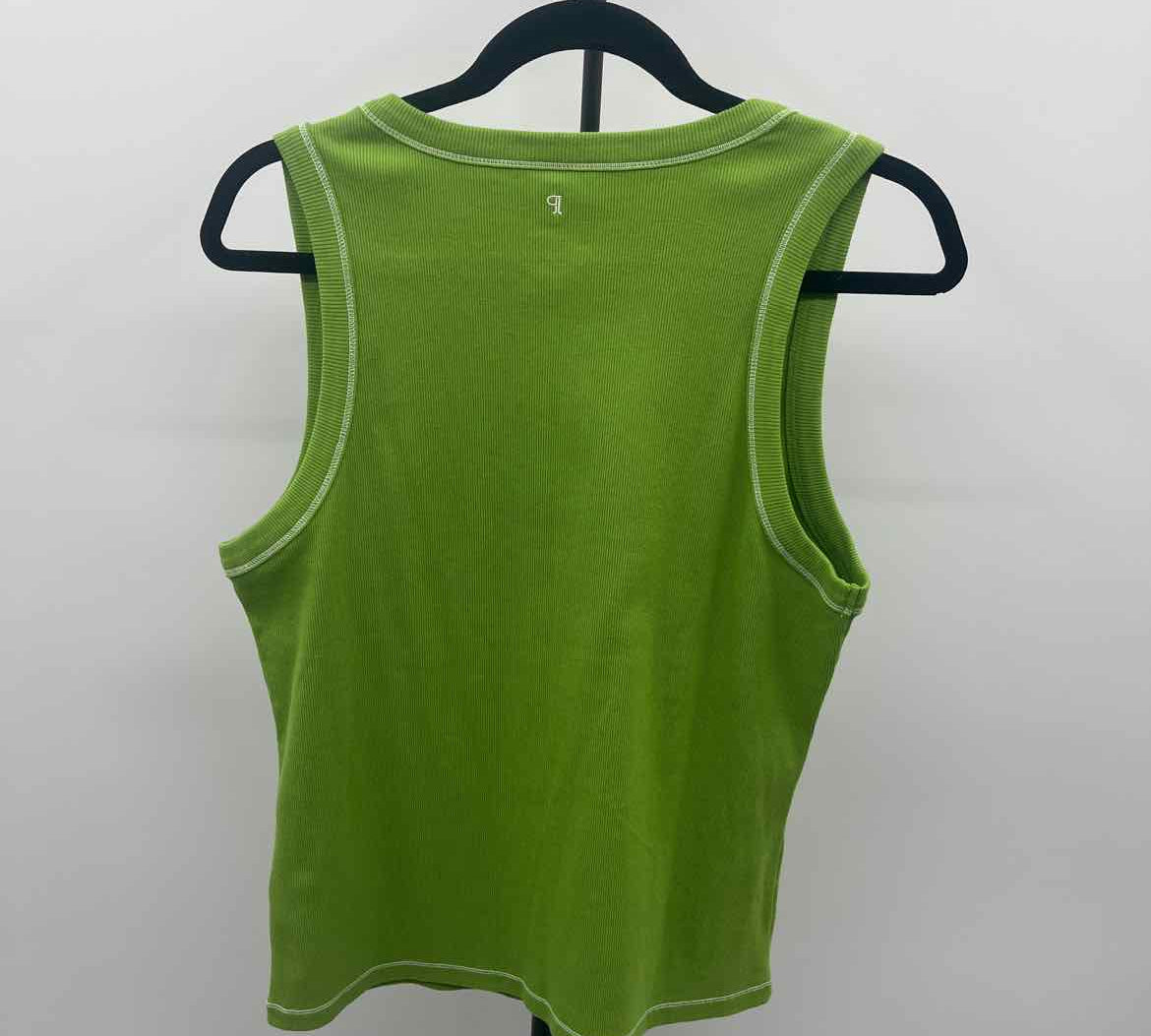 Pilcro Junior's Size XL Green Ribbed Sleeveless Shirt