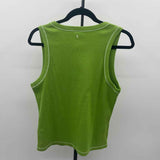 Pilcro Junior's Size XL Green Ribbed Sleeveless Shirt