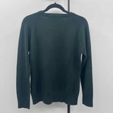 French Connection Women's Size L Green Solid Sweater