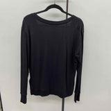 Athleta Women's Size M Black Solid Sweatshirt