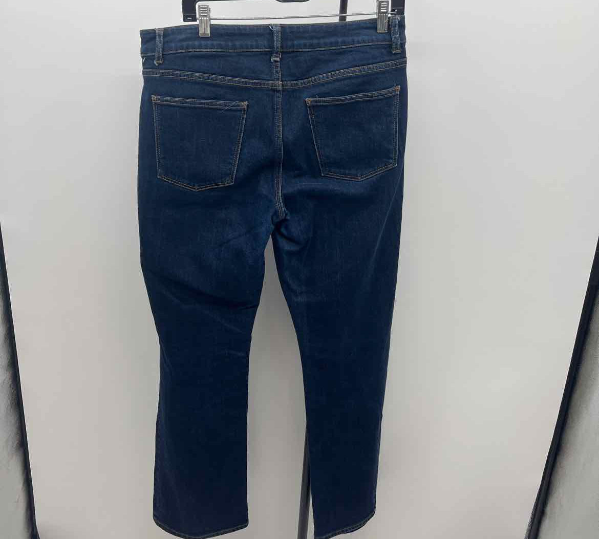 Talbots Women's Size 12 Blue Solid Jeans