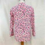 Lilly Pulitzer Women's Size XS Pink Print Long Sleeve Shirt