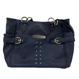 NWT NEW ROSETTI Navy Blue Vegan Leather Handled Tote Bag Purse