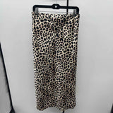 Zara Junior's Size 10 Black Animal Print Skirt