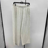 Hello Nite Women's Size 10 Beige Stripe Pants