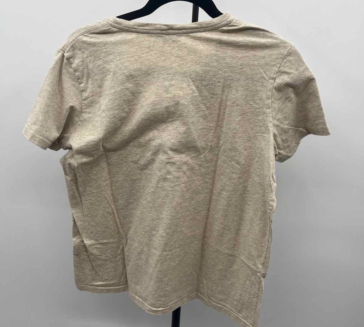 Ralph Lauren Women's Size XL Tan Heathered Short Sleeve Shirt