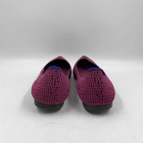 Rothy's Women's Shoe Size 10 Magenta Textured Flats