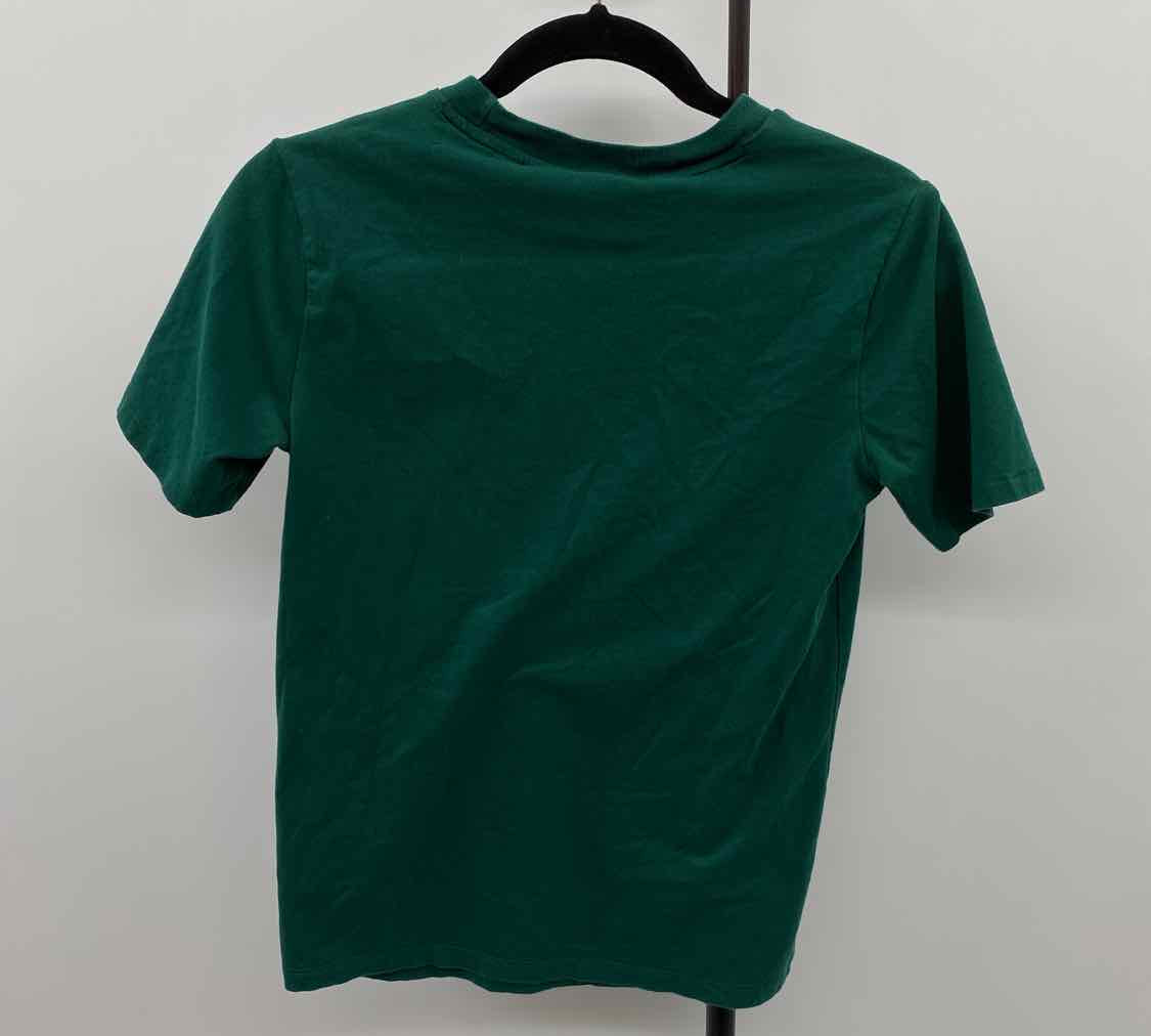 Adidas Junior's Size S Green Logo T-Shirt