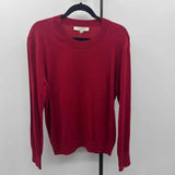 Loft Women's Size XL Red Solid Sweater