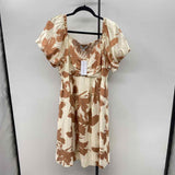 Baltic Born Women's Size 14 Mocha Floral Dress