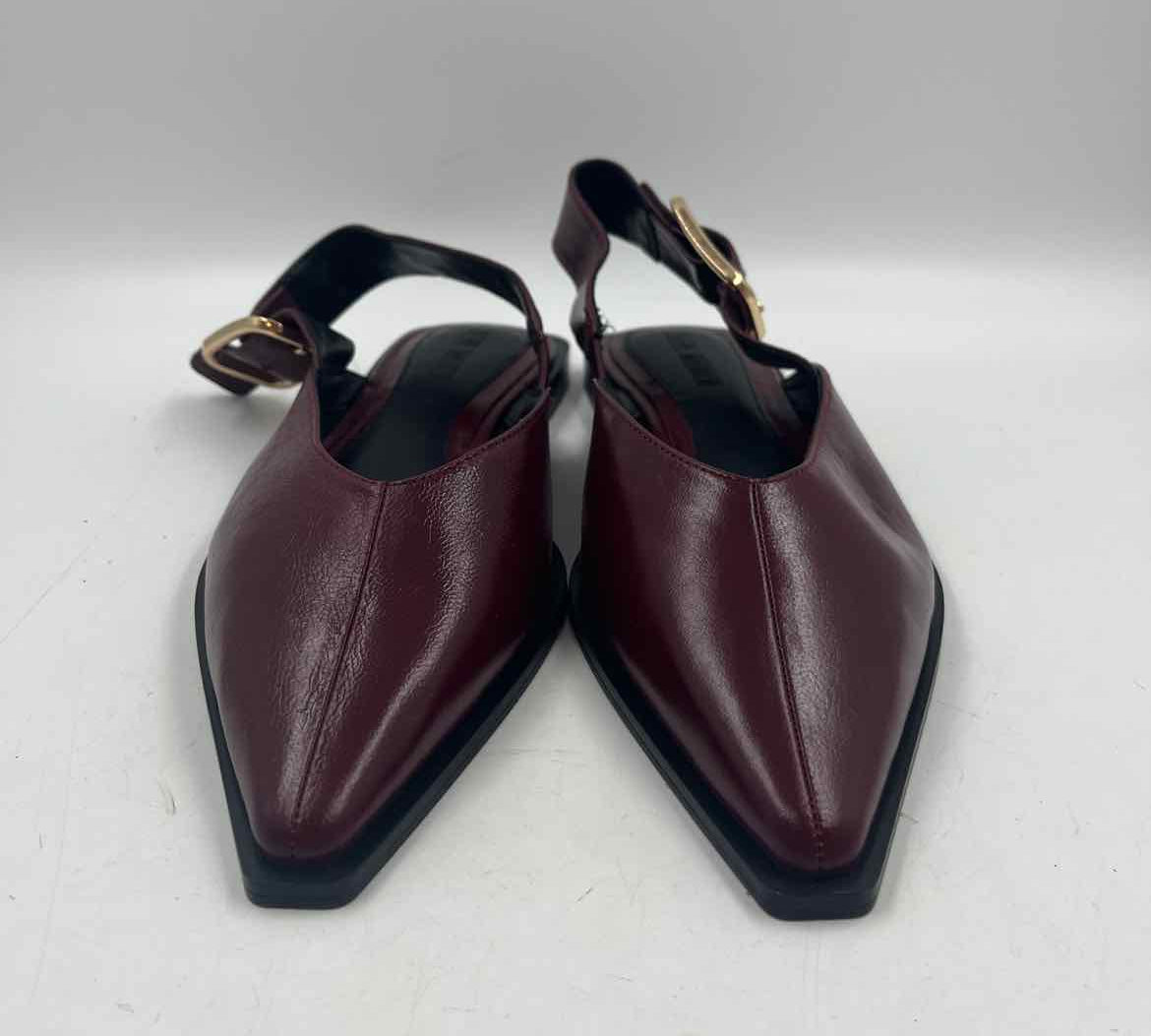 Steve Madden Women's Shoe Size 10 Wine Solid Slingbacks