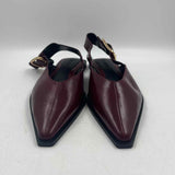 Steve Madden Women's Shoe Size 10 Wine Solid Slingbacks