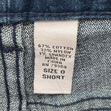 Chico's Women's Size 4 Blue Solid Jeans