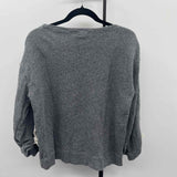 Splendid Women's Size M Charcoal Heathered Long Sleeve Shirt
