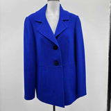 Carlisle Women's Size 10 Blue Solid Jacket