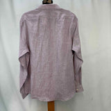 Joseph Abboud Men's Size XL mauve Solid New with Tags Long Sleeve Shirt