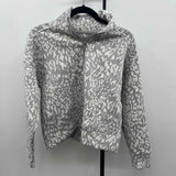 Calia Women's Size S Gray Animal Print Sweatshirt