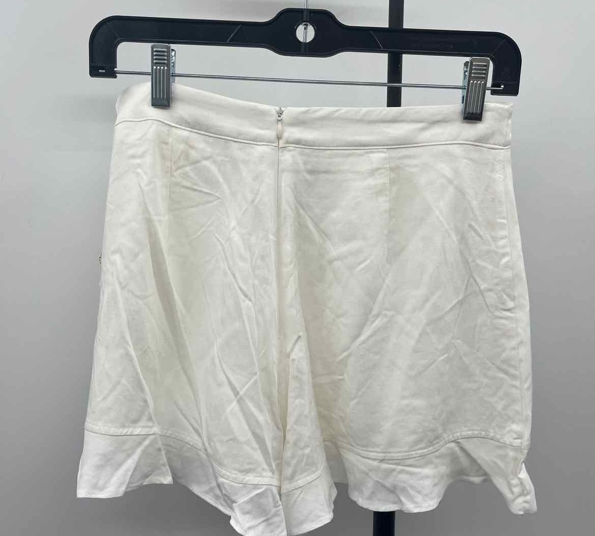 Altar'd State Junior's Size 10 White Solid Skirt