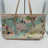 Spartina Women's Aqua Michigan Purse