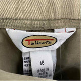 Talbots Women's Size 18 Olive Solid Pants