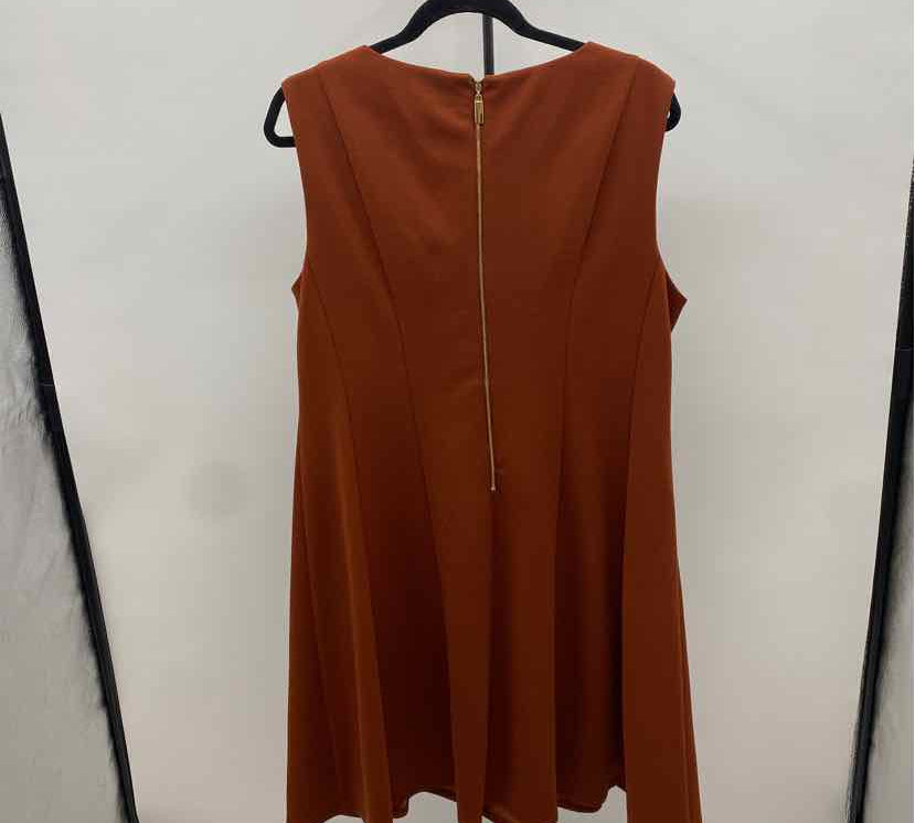 Alyx Women's Size 18 Rust Solid Dress