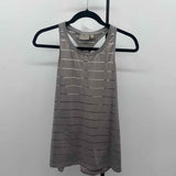Athleta Women's Size M Gray Stripe Tank