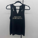 Champion Women's Size S Black Words Tank