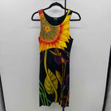 Desigual Women's Size 10 Black Floral Dress
