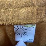 Aerie Junior's Size 14 Caramel Textured Pants